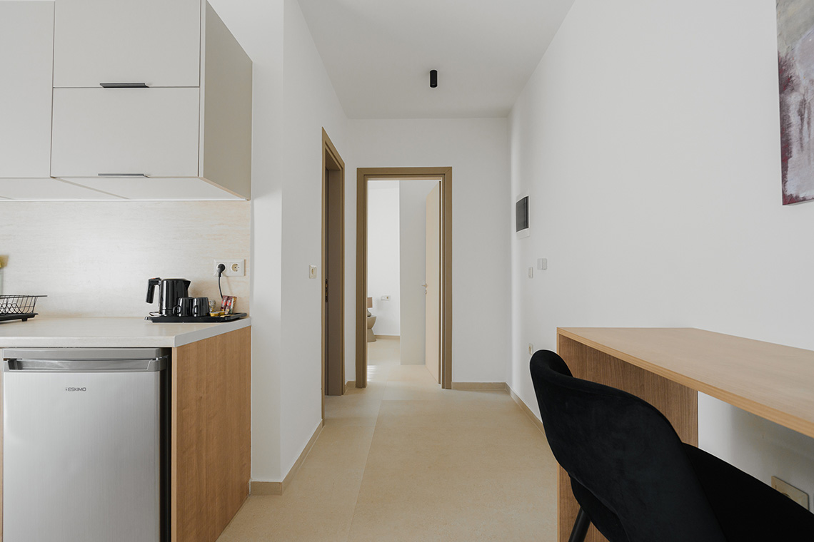 Μονόκλινο Διαμέρισμα με Βεράντα