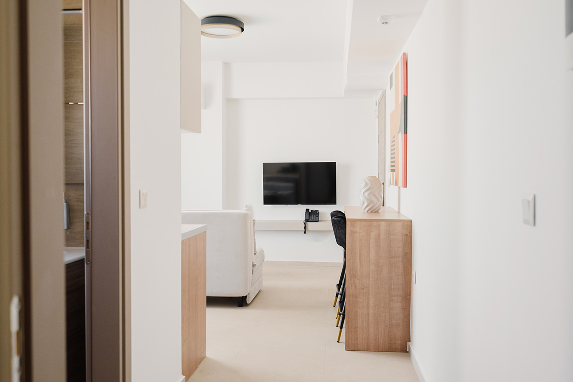 Μονόκλινο Διαμέρισμα με Βεράντα