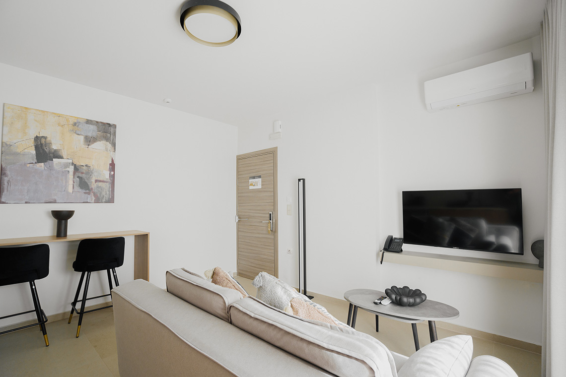 Μονόκλινο Διαμέρισμα με Βεράντα