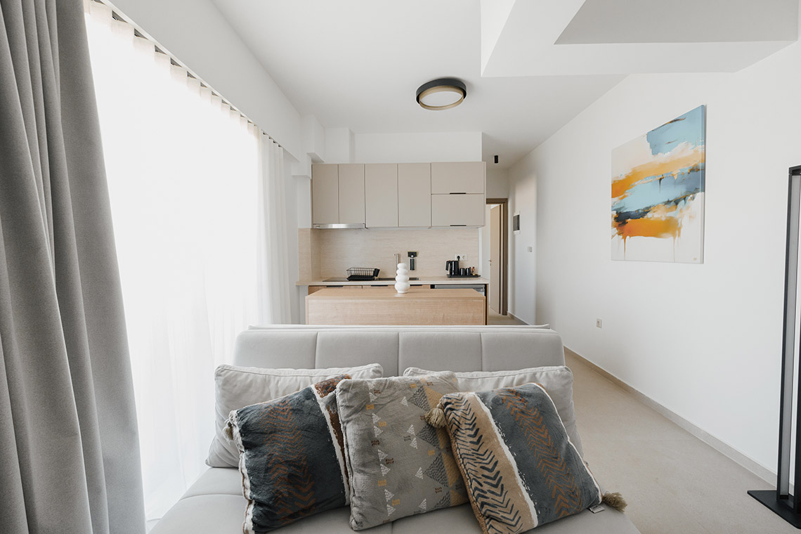 Μονόκλινο Διαμέρισμα με Βεράντα