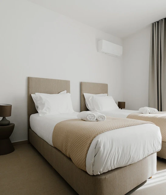 Twin Beds Apartment with Terrace