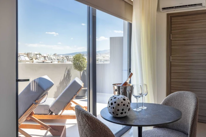 Sokio Attiki aparthotel sitting room