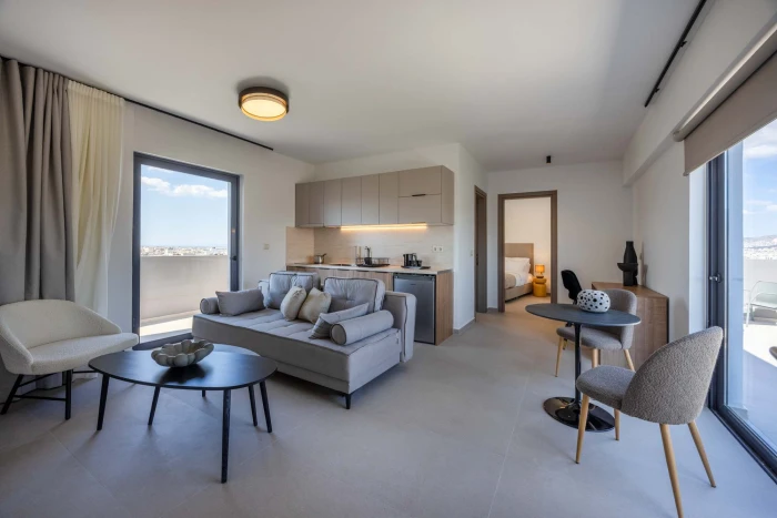 Sokio Attiki hotel sitting room
